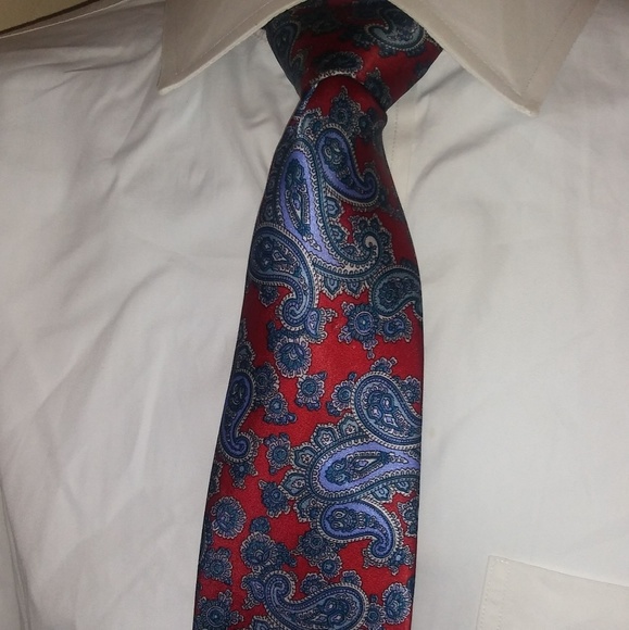 Pierre Cardin Paisley Tie - Picture 5 of 6